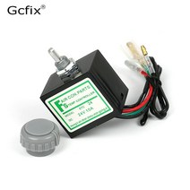 릴레이 자동차릴레이 자동 A/C 에어컨 증발기용 센서가있는 DC 12V 10A 온도 조절기 로터리 스위치, 01 12 volts