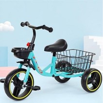 어린이자전거 1~3살 세발 자전거, 레드