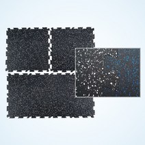 네오플렉스 조립 헬스장 바닥 층간소음방지 홈짐 매트 1p, 청색칩1p