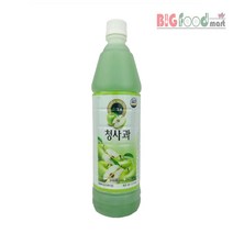 청솔 청사과 원액 835ml / 음료베이스