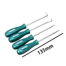 자동차변속기 4pcs 135mm 자동차 자동 차량 오일 씰 스크루 드라이버 세트 o-링 씰 가스켓 풀러 리무버 후크 수리 도구 자동차, 푸른