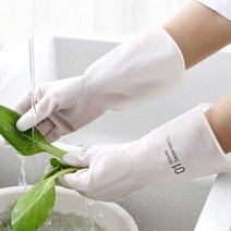 엔템 라텍스고무장갑 주방고무 니트릴 장갑, 라텍스도플라밍고고무장갑(M)