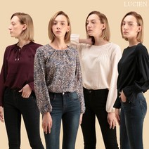 루시앙 루시앙 여성 모던 페미닌 블라우스 4종 택1