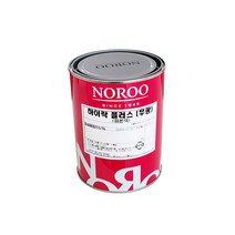 삼화 목재용 락카 서페이서 (하도) / 색상: 백색 / 용량: 1L / 건축물 내부 목재 가구 도장, 7. 하이락플러스 흑색(무광) 1L, 1000ml, 1개