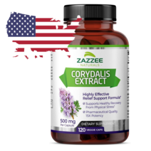 미국 현호색 추출물 500mg 120베지캡슐, 1개