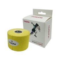 누구나 키네시올로지 스포츠 테이핑 근육 테이프 5cm x 5m, 옐로우
