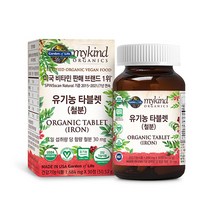 센트럴팜 마이카인드 유기농 타블렛 철분 X 1박스, 마이카인드/철분