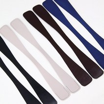 니뜨 리얼 레더 핸들 (2개1쌍) 뜨개실무료도안증정 가죽스트랩 뜨개가죽스트랩 뜨개가방스트랩 뜨개가방끈 뜨개부자재, 브라운