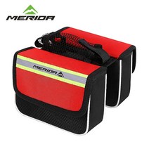 짐받이 핸들 로드자전거 프레임 배달 새들백 가방 캐링백 전기자전거 자전거 핸들 안장 탑튜브, 1.5L, 레드(기본)