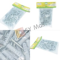 SY몰 나사못 칼블럭세트 6MM 칼브럭 시멘트앙카 콘크리트용칼블럭