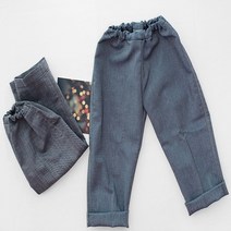 천고아 선염 청 해지 원단 2color, 블랙톤
