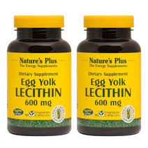 네이처스플러스 난황 레시틴 600mg 난유캡슐 90베지캡슐 2팩, 90개