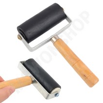 고무롤러 고무 판화 미술용 판화용 롤러 2종 로울러 물감롤러, 1.(6cm)