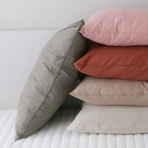 [천삼백케이] [바이지미] 코지 린넨 베개커버 -5color-40x60(커버-솜포함)
