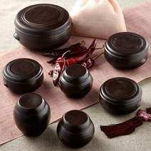 옹기종기 옹기그릇 옹기종기 1+1 원뿔원으로 드립니다, 옵션선택, 찬통(소) (뚜껑포함 1SET) 1+1