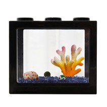 세남자바스켓 언더더씨 국산 마리모 DIY 세트 키우기-마리모(소), 옐로우핑크산호+파란자갈100g