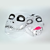 할로윈 투명가면 호러가면 소품 마스크, 여