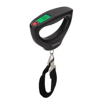 캐리어저울 여행용손저울 휴대용 무게측정 여행 수하물 무게측정기 50kg 10g Portable Digital Scale Fishi, 02 with Belt