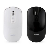 DDZONE DM-W200 2.4GHz 저소음 무선 마우스 1600dpi, 본상품선택, 블랙, 본상품선택