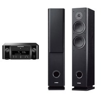 마란츠 M-CR612 + 야마하 NS-F160 하이파이오디오, 로즈우드, 612(블랙)