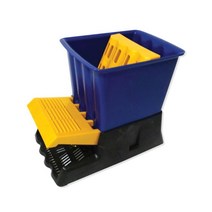 발로눌러짜는 마대걸레 짤순이 탈수기 청소 미화원 밀대 물청소 짜는기계, 1개