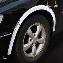 NVU792959WMB 그랜져TG 휀다 몰딩 크롬 가니쉬 커버 튜닝 바퀴 가드, 05년05월x09년12월