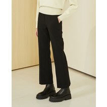 21FW [인생 슬랙스] 블랙 부츠컷 스트레치 팬츠 HSPA1D772BA