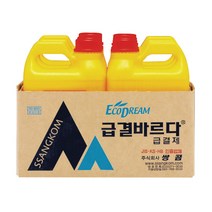 쌍곰 방수제 급결바르다(방수제) (1BOX/2Lx6EA), 1개