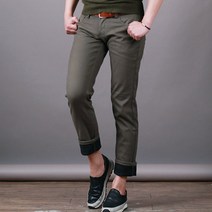 스댕클럽 남성용 겨울 히든밴딩 기모 본딩 면바지 KD9904