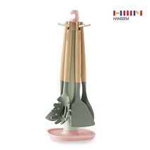한샘 마이쿡 조리도구세트 5종 거치대 포함