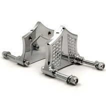 머드 가드 브래킷 전면 펜더 스페이서 라이저 2014-2019 할리 데이비슨 애프터 마켓 오토바이 부, 01 HAD005-0.89-CD