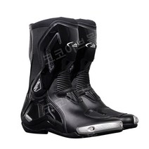 오토바이스니커즈 바이크슈즈 라이딩부츠 바이크숏부츠 신발 부츠, 255, 형광 옐로우 트랙 에디션