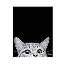 울트라패션 명화그리기 DIY 유화그리기 그림그리기 세트 취미 생일선물, B_모던애니멀_06블랙 빼꼼냥