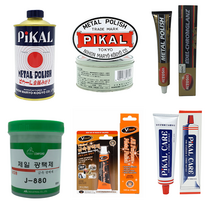 오토솔 브이텍 피칼 광택제 금속 가죽 스테인리스 연마제 왁스 스텐 크롬 황동 신주 당구공, 제일_광택제 J-880, 1개