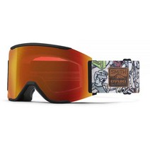 스미스 Squad Mag Snow Goggle 스포츠고글 보드고글, Oyuki X Smith / Chromapop Ever, One Size