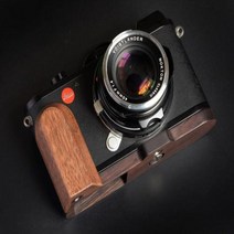 수제 우드 에보니 월넛 L 핸드 그립 홀더 라이카 CL 카메라용, 02