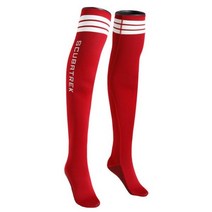 서핑복 잠수복 서핑슈트 원피스 세트 2mm 네오프렌 하이 스트레치, L, CHINA, Red long socks