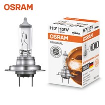 오스람 H7 기아 올뉴/더뉴 쏘렌토 할로겐 전조등 자동차 전구 12V 55W, 1개
