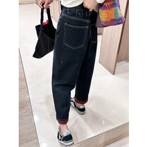 여성배기 로우라이즈 통청바지 여성청바지 찢어진 세미부츠컷 베기바지 검은색 부츠컷 추천 예쁜 세미와이드