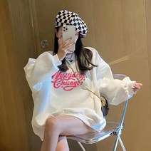 [자체제작] 시카고 프린팅 맨투맨