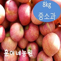 경북 안동 미시마 흠과 보조개 못난이 꿀 사과 8kg 흠집 중소과, 단품