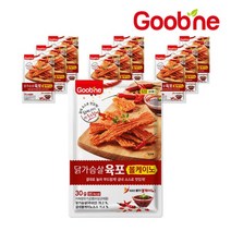 굽네 닭가슴살 볼케이노 육포 30g 10팩 볼케이노 육포 10팩_NG10, 1개