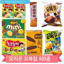 오리온 과자모음 꼬북칩 초코송이 다이제미니 통크 다이제씬 탕비실 간식, 초코송이(I14)