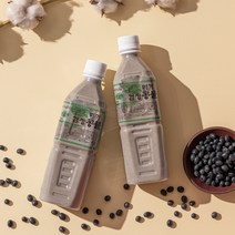 서리태콩물 검은콩 선식 500ml x2병 (국산100% 검정콩물), 2개