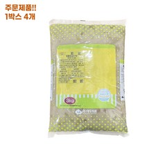 [주문제품] 7052. 밤볼앙금 - 대두 3kg x 4개(한박스), 4개