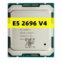 인텔 제온 CPU E5-2696V4 SR2J0 2.20GHz 22 코어 44 스레드 55M LGA2011-3 E5-2696 V4 프로세서 E5 2696V4 2696