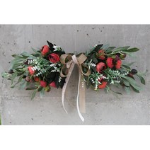 신부대기실 포토테이블 꽃 꾸미기 가랜다 월데코 파티 월행잉, 1개, 블루