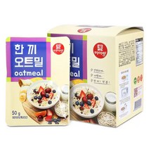 미이랑 한끼오트밀 500g 오트밀 죽 오버나이트 귀리 아침식사 대용, 18개