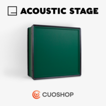 어쿠스틱 스테이지 모듈러 베이스트랩 딥 그린 색상