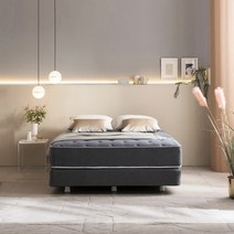 아멜리 호텔에디션 투매트 Q침대(베이직), 다크그레이